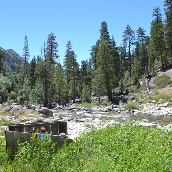 Kern River hot spring