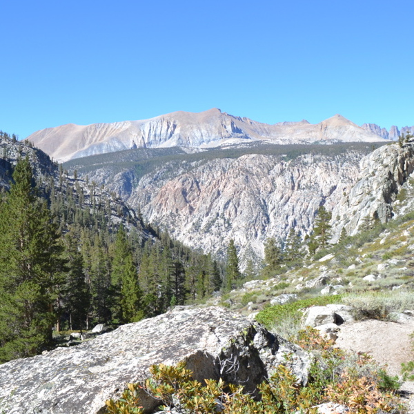 Hiking along Wallace Creek
