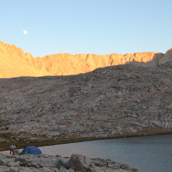 Sunset at Guitar Lake