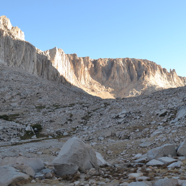 Sunrise on Trail Crest
