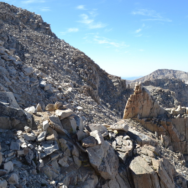 Trail to Mt. Whitney Summit