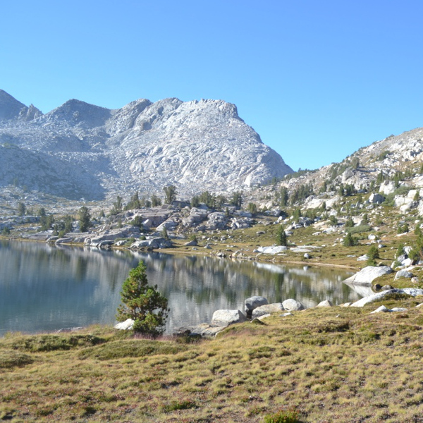 Hiking around Marie Lake