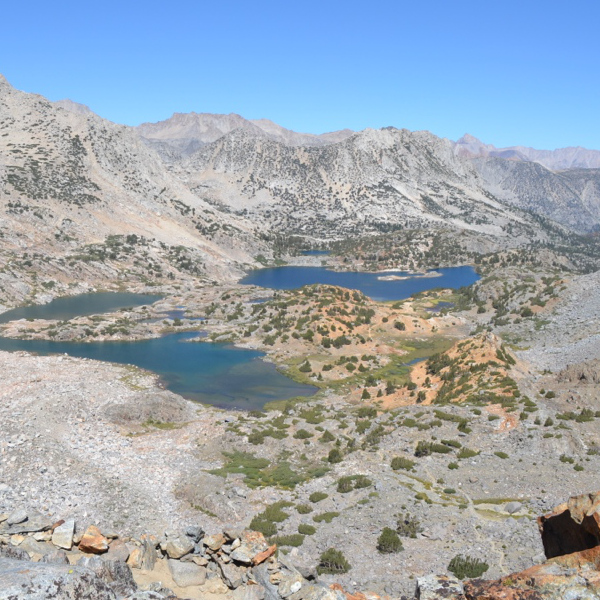 Bishop Lake from Bishop Pass