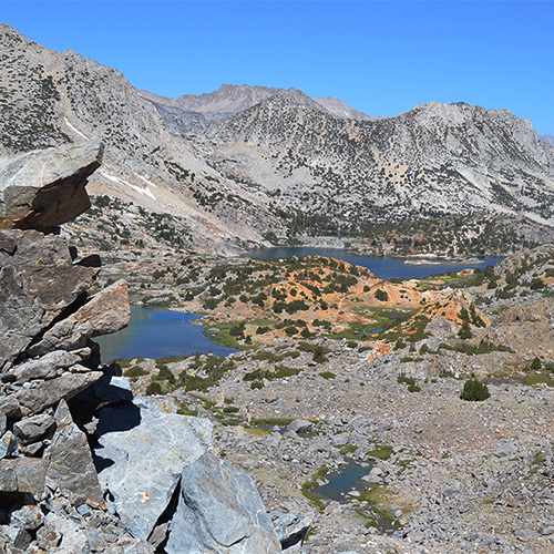 Bishop Lake from Bishop Pass