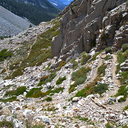 Golden Staircase switchbacks