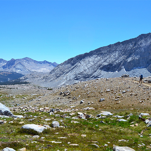 Valley south of Mather