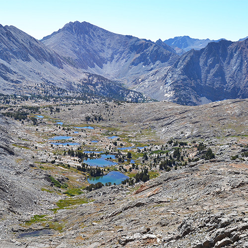 Lakes south of Pinchot