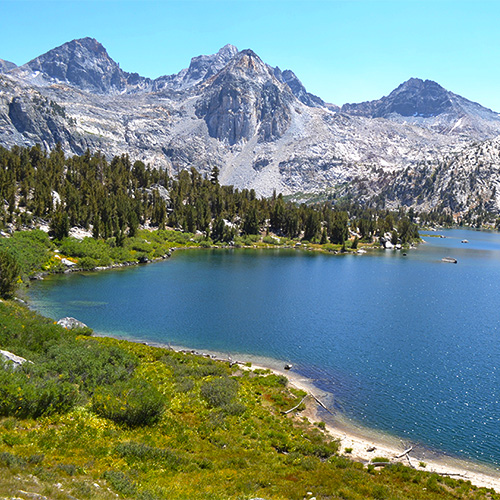 Middle Rae Lake Campsite