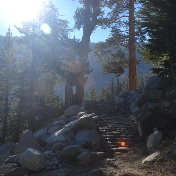 Stone steps up Donohue Pass