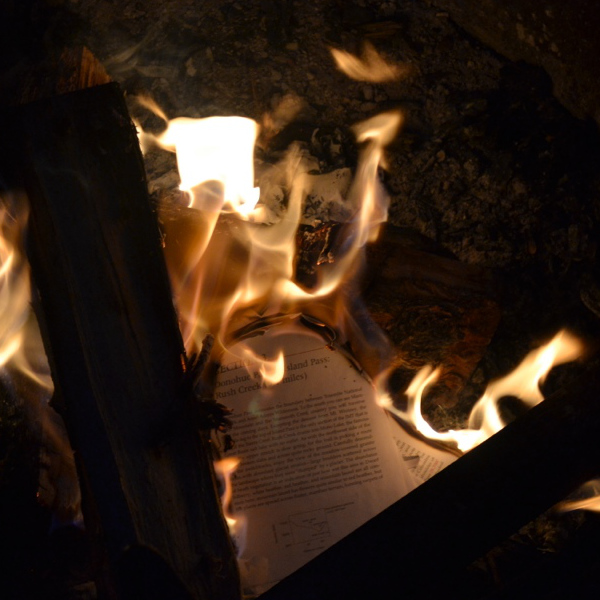 Campfire at Reds Meadow