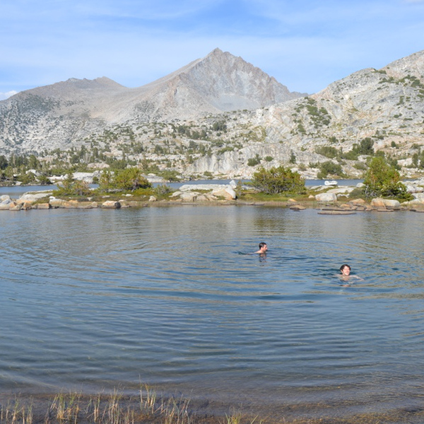 Swimming in Marie Lake