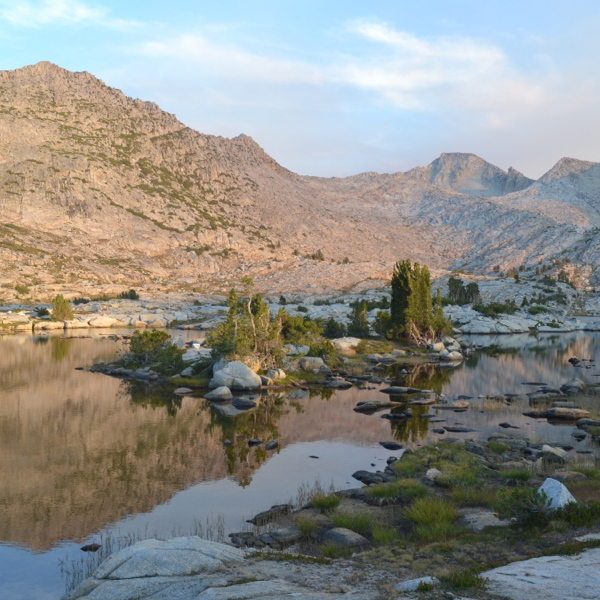 Sunset at Marie Lake