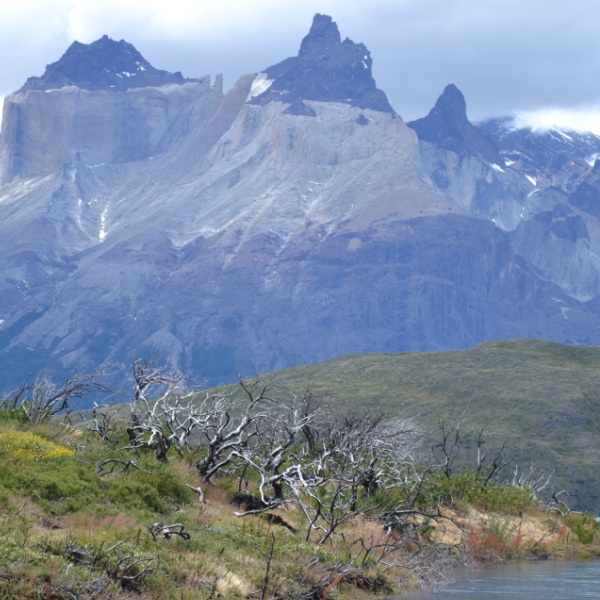Los Cuernos and Pehoe Lake