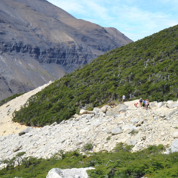 Trail to las Torres