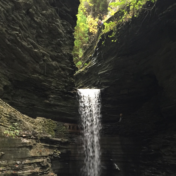 Watkins Glen waterfall