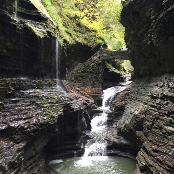 Watkins Glen bridge