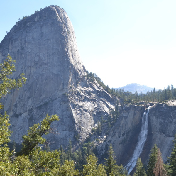 Nevada Fall and Liberty Dome