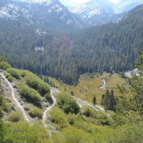 Switchbacks to Tully Hole