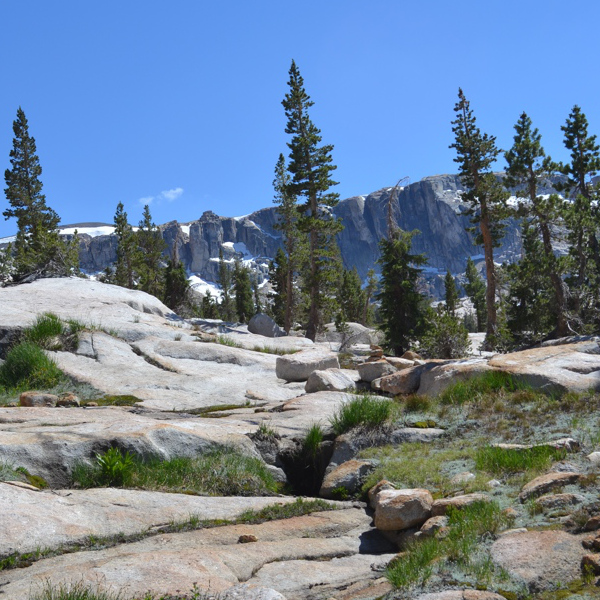 Route to Ridge Lake