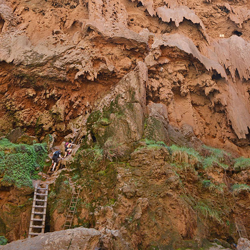 Mooney Falls Ladders