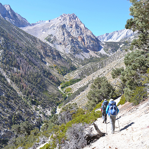 Shepherd Pass trail